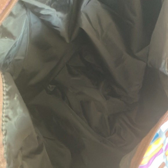 Lesportsac vintage brown travel weekender - Picture 8 of 12